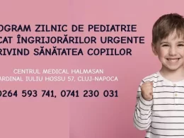 Consultații de urgență pentru copii la Centrul Medical Halmasan din Cluj-Napoca 15 Consultații de urgență pentru copii la Centrul Medical Halmasan din Cluj-Napoca