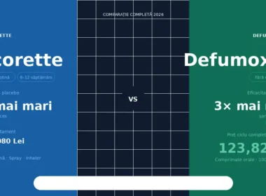 Nicorette sau Defumoxan — Care e Mai Bun? (Comparație 2026)
